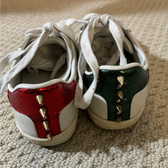 Gucci Ace studded pearl trainer - Picture 3 of 6